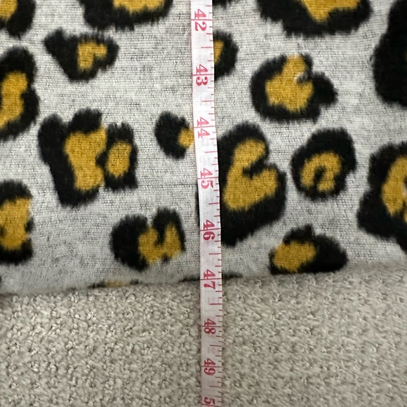 Brave Soul Leopard Print Tall Edie Tailored Long Jacket - Picture 5 of 10